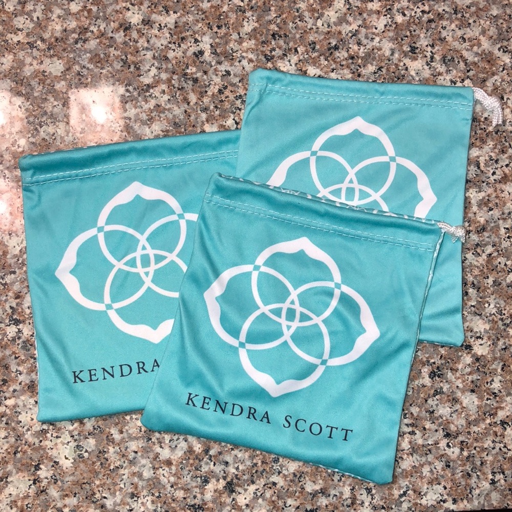 3 Kendra Scott Jewelry Dust Bags